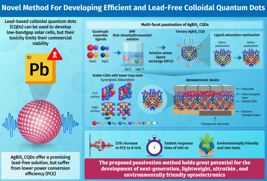 Chungbuk National University Researchers Develop a Novel Method for Fabricating High-Quality and Non-Toxic Colloidal Quantum Dots's image 1