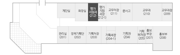 평가지원과 평면도