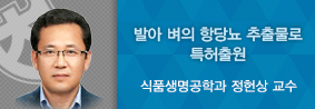 정헌상 교수 연구팀, 발아 벼로부터 우수 항당뇨 소재 개발의 사진